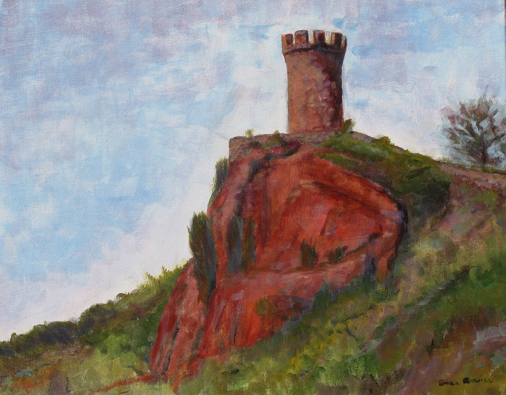 Castle Craig - painting - SOLD!