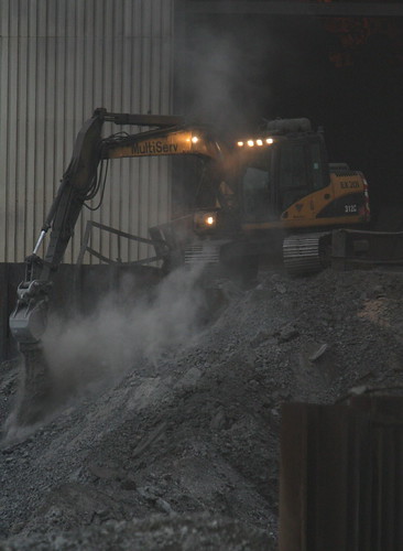 Digging Out Blast Furnace Slag | by robin109