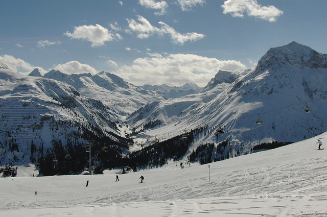 Ski Resort in Lech, Austria