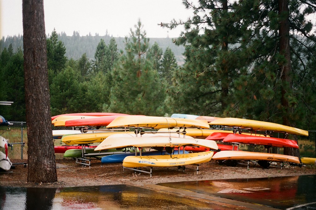 canoe | canoes at tahoe donner beach club on donner lake. tr… | Flickr