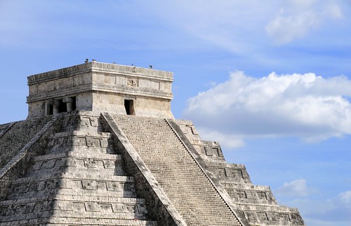 Chichen Itza Pyramid in Riviera Maya, Mexico