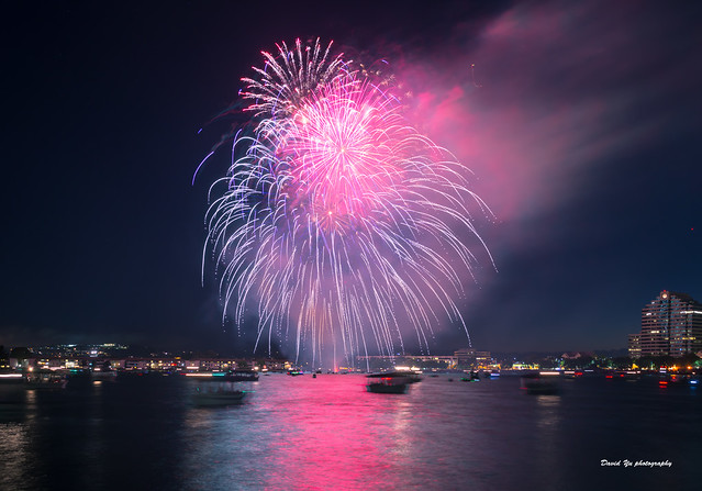 4th of July Fireworks celebration Foster City 2015