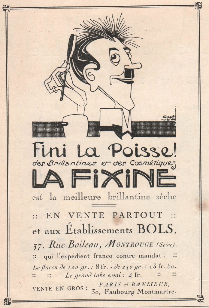 Monsieur, Aôut 1920. adv La Fixine | janwillemsen | Flickr