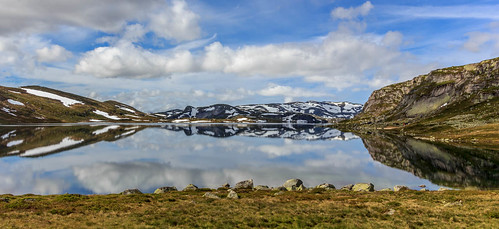 landscape nature norway setesdalen vandretur hiking lake panorama vestheiane