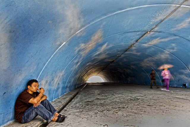 Malaysia, Photowalk - Tunnel at The Mines Shopping Mall