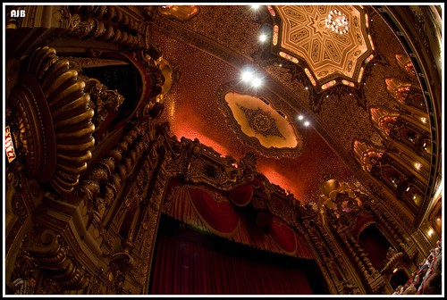 Ohio Theatre ceiling by A. Blight