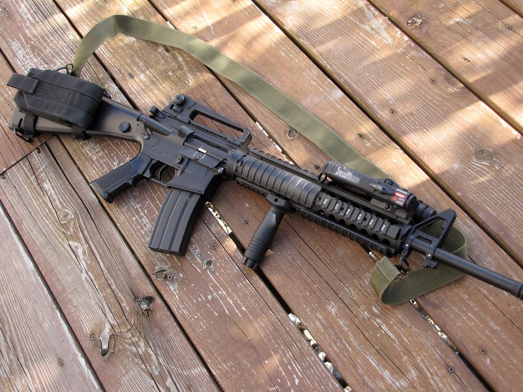 M16A4 ironsights