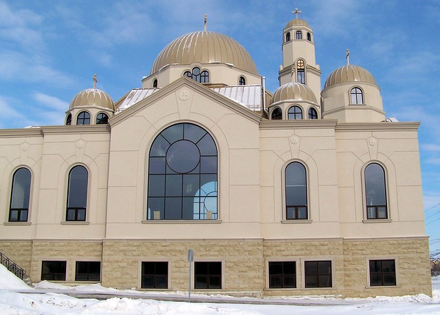Side view of St. Mary & St. Joseph Coptic Orthodox Church