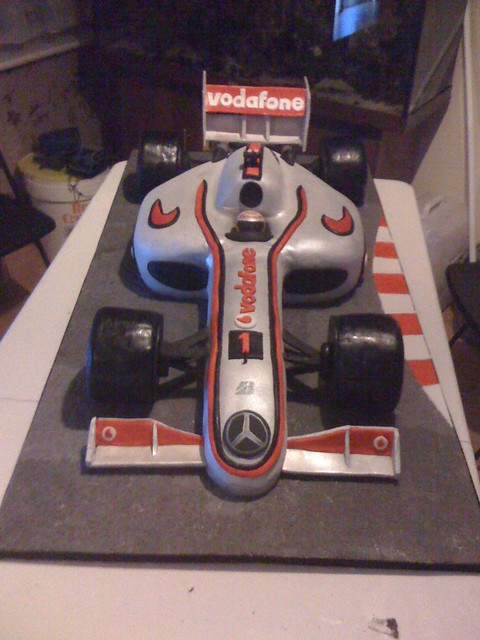 F1 Mclaren Lewis Hamilton Car Cake