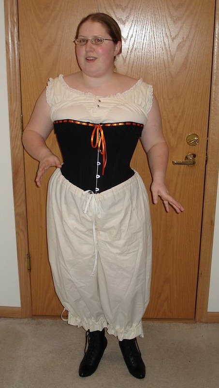 Victorian Undergarments, with Bloomers, I made up a set of …