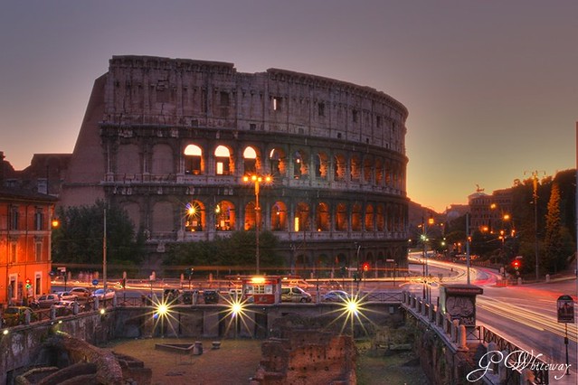 Colosseum and Gladiator Training School, Rome, Italy