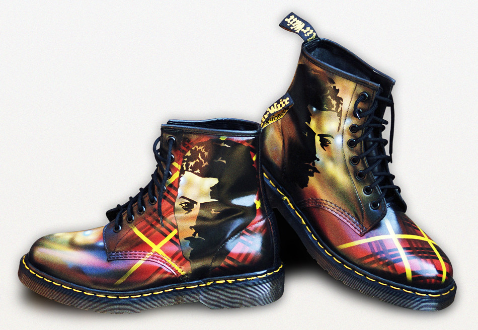 custom dr martens boots