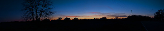 Sunset Panorama In East Texas (5 of 5)