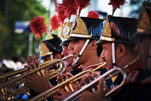 9/7/2009 | Banda do desfile de 9 de Julho - Heróis da Revolu… | Flickr