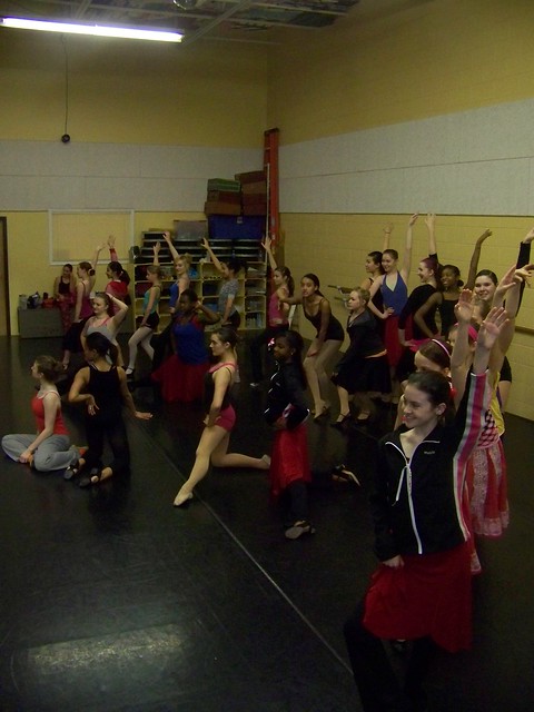 Ann Arbor Dance Classics Rehearsal for 2009 Benefit Show