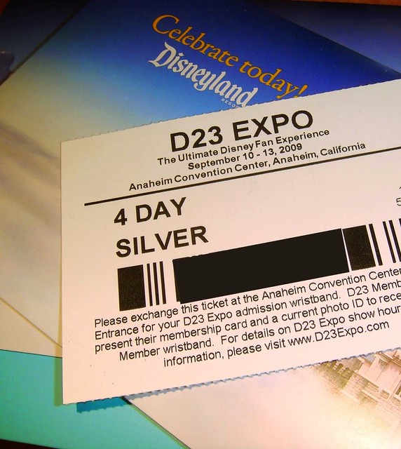 D23 EXPO Ticket for a Ticket