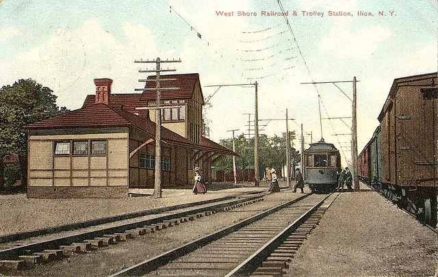 West Shore RR/U.&M.V. Trolley Station, Ilion, NY