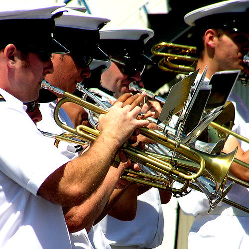 Navy brass | This photograph © & (M) 