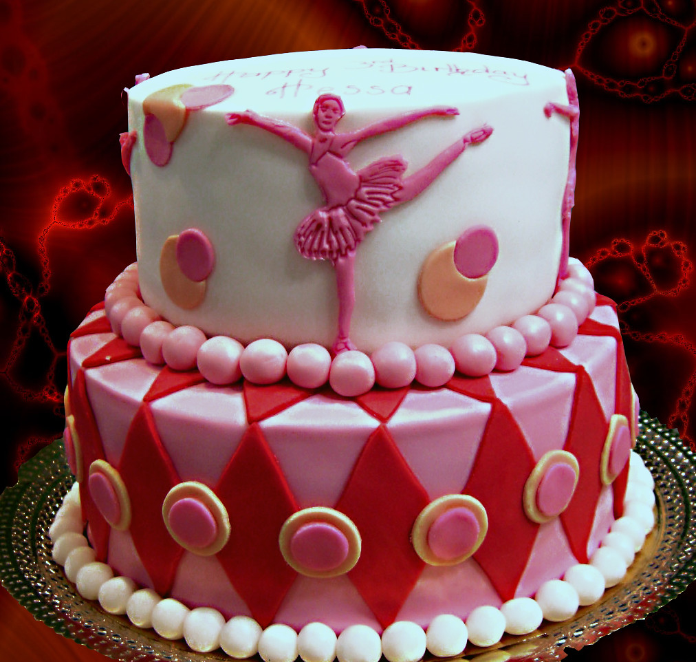 ballerina cake From The House of Cakes Dubai www.houseof… Flickr
