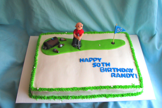 Golfer Cake II