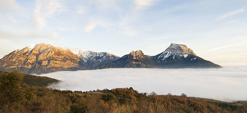 Sierra Ferrera by elosoenpersona, P.N. Ordesa y Monte Perdido, Huesca (Spain)sunset españa mountain mountains clouds de landscape mar 