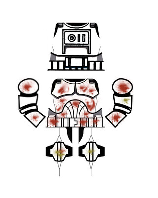 Clone Bloody Decal | by RubbahBand