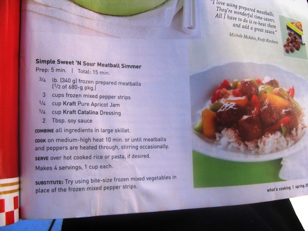 Sweet and Sour Meatballs