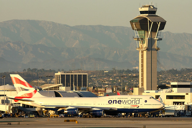 Oneworld (British Airways) - Boeing 747-436 (G-CIVK) - LAX