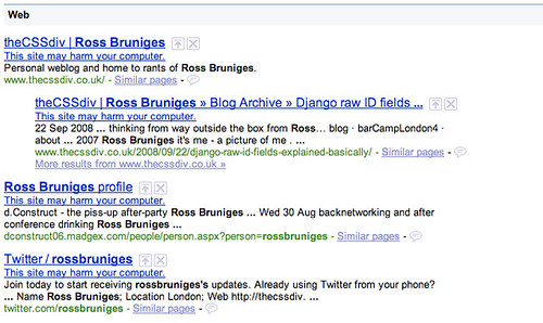Bad Google | by theCSSdiv