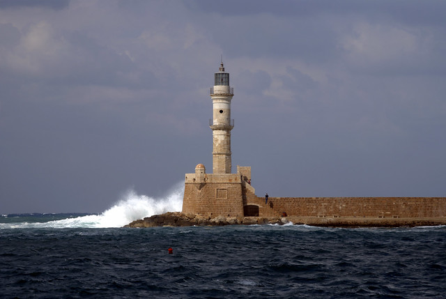 Venetian Lighthouse - Chania - Crete - Greece - 12 October 2008