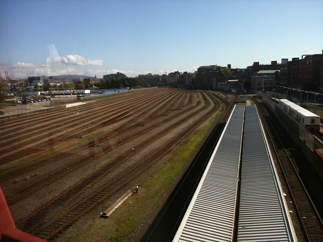 Empty Train Yard