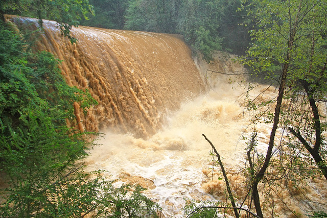 Big Creek (Vickory Creek), Old Roswell Mill Dam, Chattahoochee River National Recreation Area, Roswell, Fulton County, Georgia 1