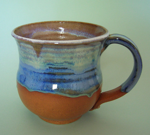 16 oz Pot Belly Stoneware Mug | by Porcelain Jazz