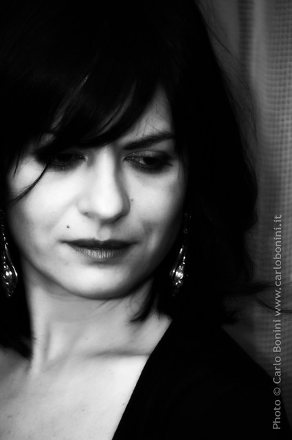 Portrait in black and white