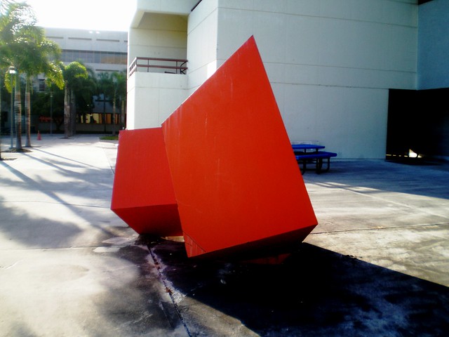 James Rosati 'Untitled' 1970, Florida International University (F.I.U.), Biscayne Campus, Miami Florida