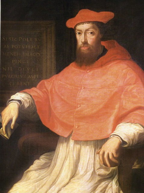 Contemporary Italian portrait of Cardinal Reginald Pole