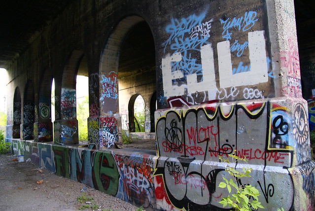 Detroit Graffiti and Silos