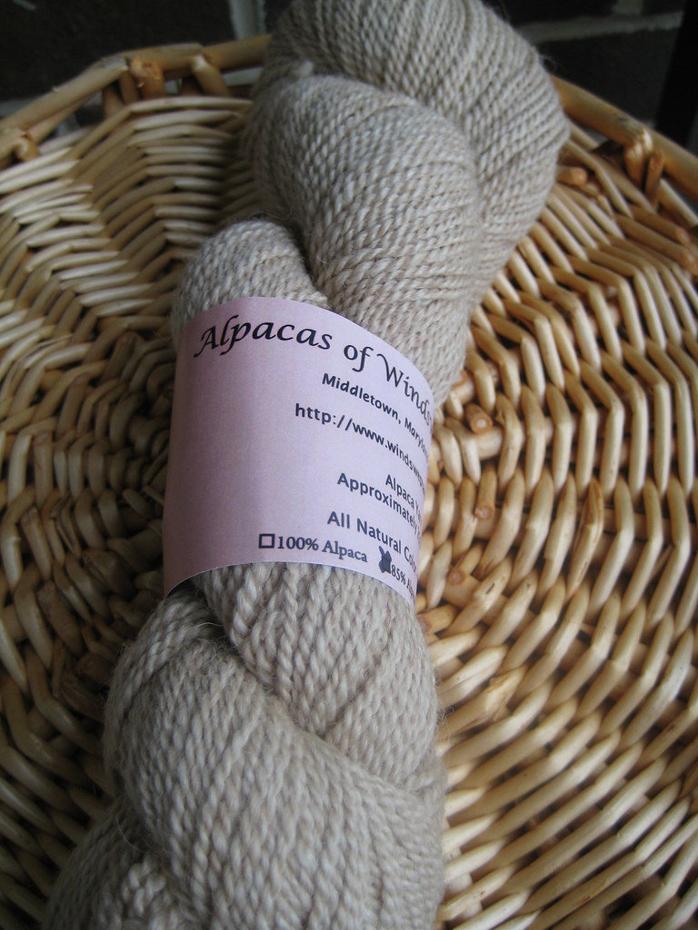 Alpaca/Bamboo | Sock yarn from Alpacas of Windswept Farm. Pi… | Flickr