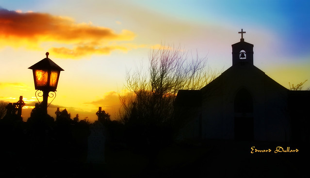 Ballyouskill church. County Kilkenny, Ireland.