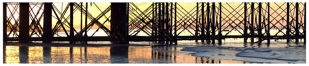 Der Morgen am Pier