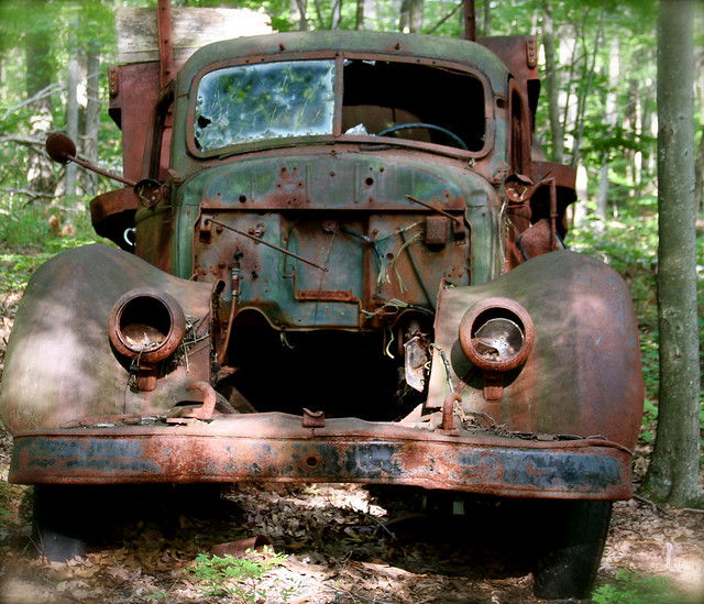 Old truck.