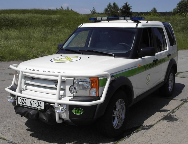Czech Military Police Land Rover Discovery Czech