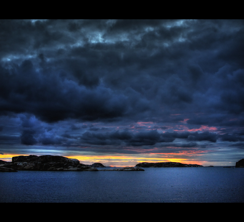 Dyngö sunset | HDR by Sven Olle Baljeu