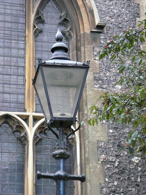 Lamppost outside Parish Church