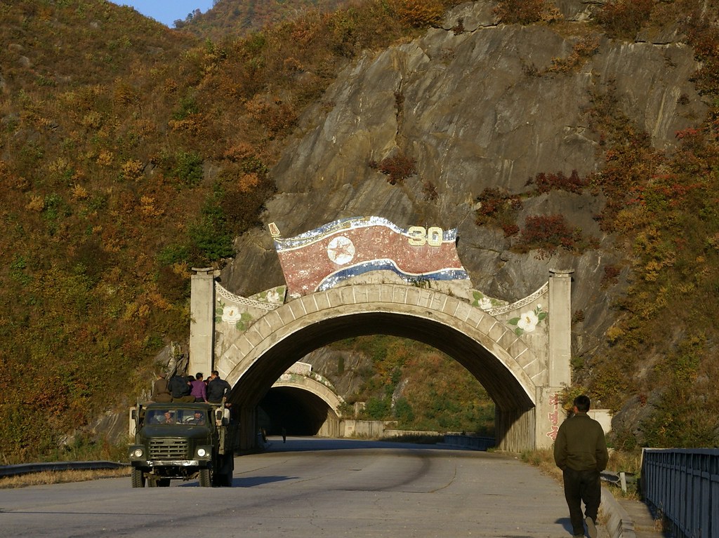 Ryomyong Tunnel, Pyongyang-Wonsan motorway (2)