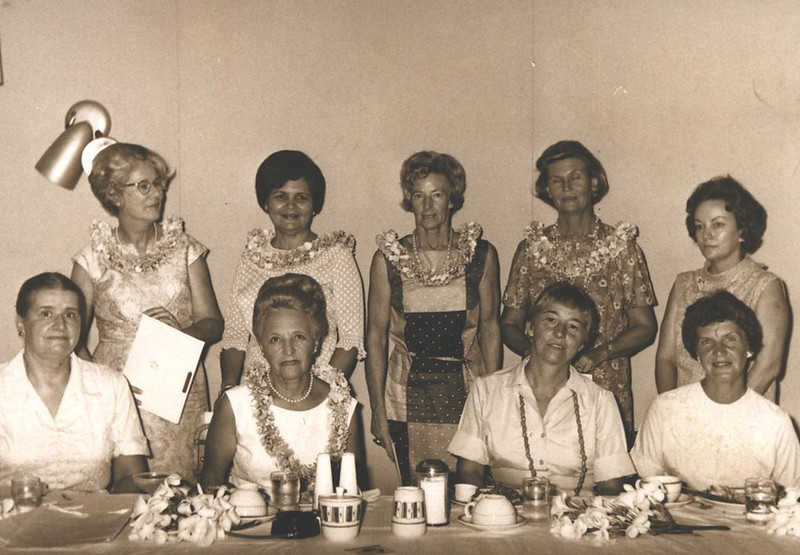 Some of the original members of the Guam Women's Club are shown in this circa 1952 photo.

Micronesian Area Research Center (MARC)

