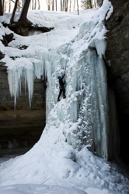 Ice Climbing - Tannery Falls