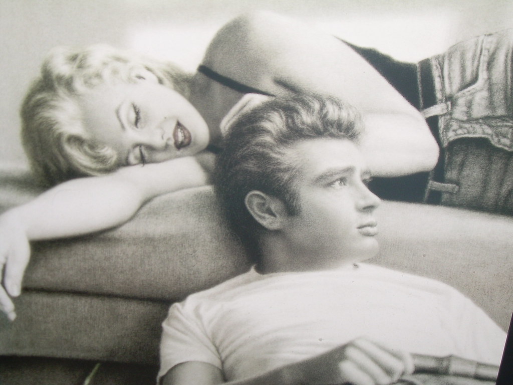 Marilyn Monroe and James Dean Picture.