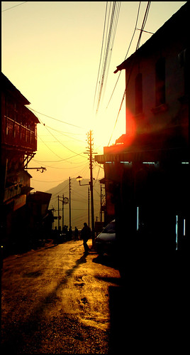 light shadow sun silhouette office post burn uttaranchal rays bawa jk mussoorie singh jaskirat jzsinr