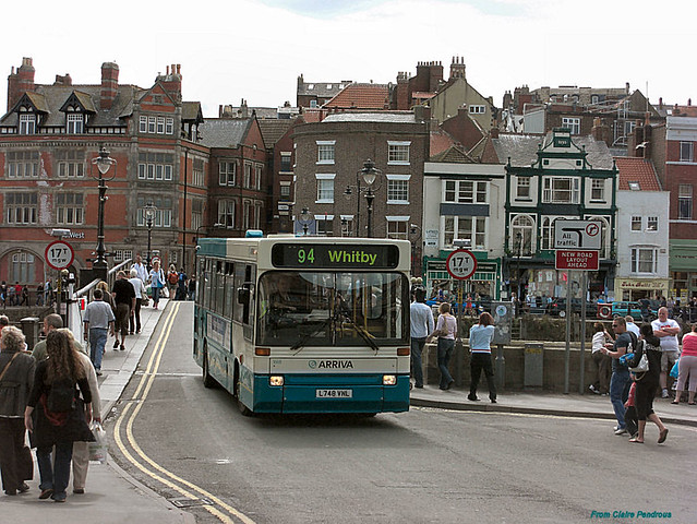 Arriving in Whitby the Arriva way